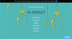 Desktop Screenshot of hi-impact.co.uk